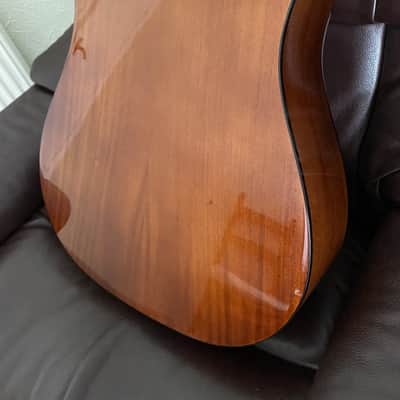 BLUE MOON ACOUSTIC GUITAR BG-28 T DREADNOUGHT 2023 - SUNBURST image 4