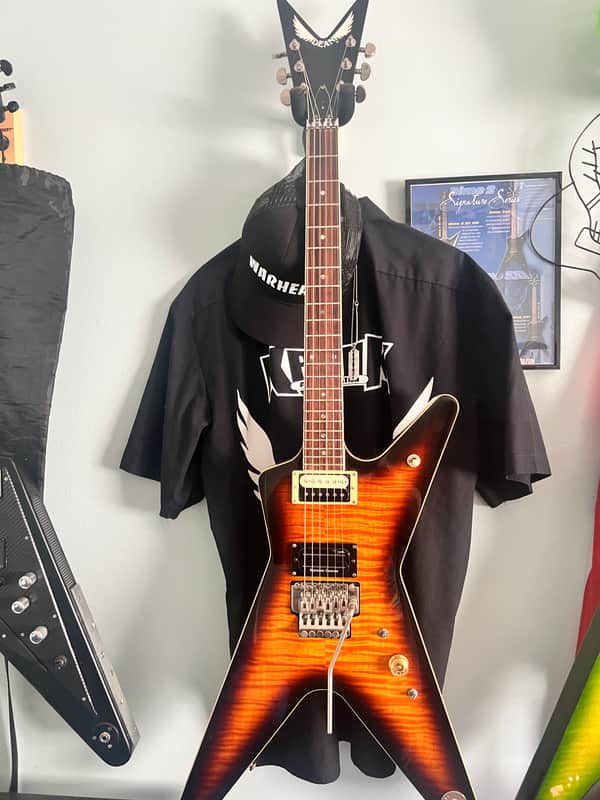 Dean ML 79 Floyd Trans Electric Guitar Brazilia Burst | Reverb