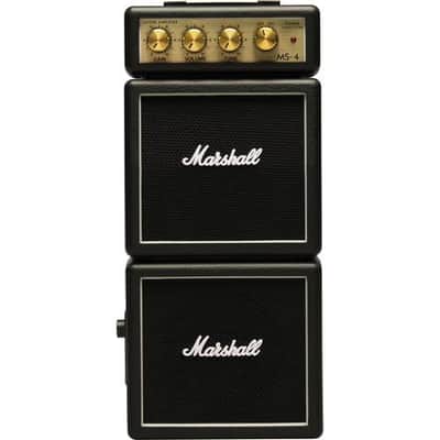 Marshall MS-4 1-watt Battery-powered Micro Stack - Black image 1