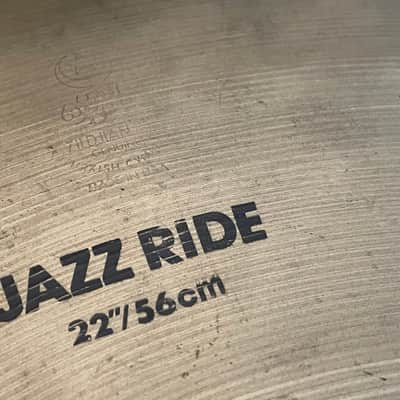 BEAUTIFUL 22” Zildjian EAK JAZZ Ride 2570g image 2
