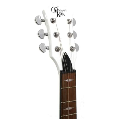 Michael Kelly Patriot Decree Standard Electric Guitar White image 2