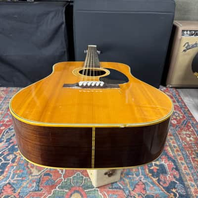 Pro Martin D-2812 Style Dreadnought Model D220 Made in Japan - 1970's image 16