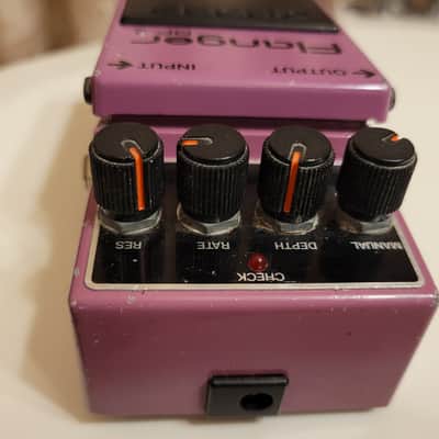 1982 Boss BF-2 Flanger (Black Label, Made in Japan) - Serial 201300 image 6