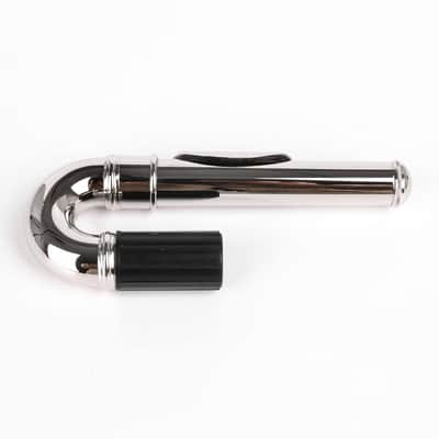 Silver Joint Diameter 0.79Inch Nickel-Plated Flute Curved Head Joint Musical Accessories image 2
