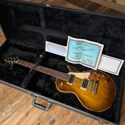 1989 Heritage H-140CM Electric Guitar Flamed Almond Burst Documented Country Showdown Giveaway! image 3