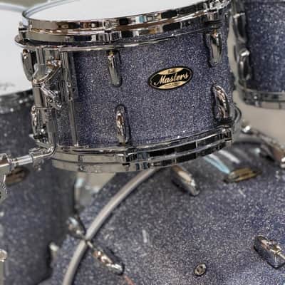 PEARL 4PC MASTERS MAPLE/GUM 22-10-12-16 SHELL PACK CRYSTAL RAIN - FLOOR MODEL image 3