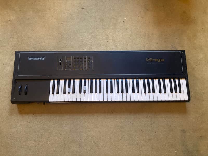 Ensoniq Mirage DSK-8 Digital Sampling Keyboard 1984 with USB FLOPPY DRIVE EMULATOR image 1