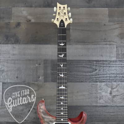 PRS Wood Library CE-24 Satin Quilt Top - Faded Gray Black Cherry Burst image 3