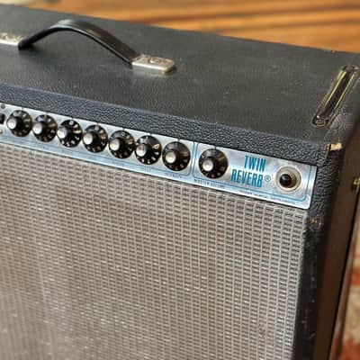 1970s Fender Twin Reverb 135 Watt 2x12" image 5