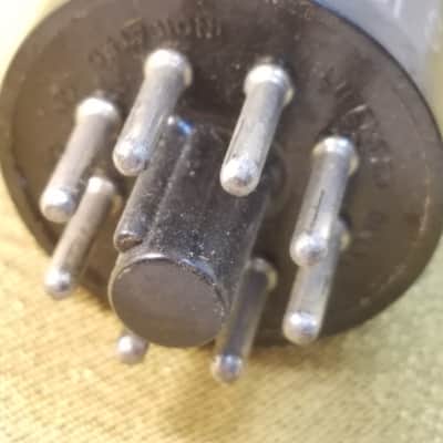 Ken-Rad VT-231 tNOS AT1000 TESTED Vacuum Tube greyglass black glass WWII military JAN-CKR-6SN7-GT dual triode 1941-1946 image 12