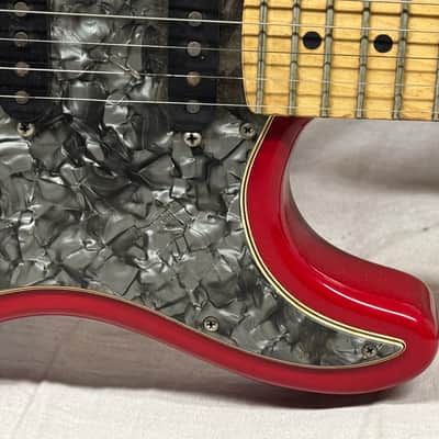 Fender Limited Edition '94 American Special Stratocaster Guitar with Case 1994 - Lipstick Red / Maple neck image 6