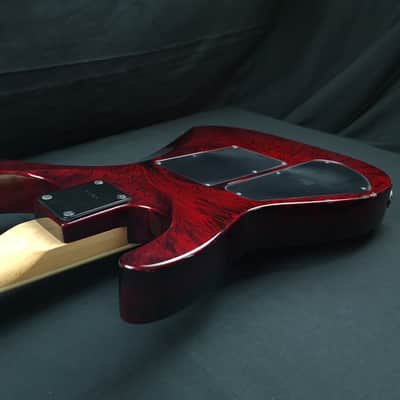 Jackson DK2 Dinky Pro 2007 Crimson Swirl Made In Japan Seymour Duncan Pickups + Original Hardcase image 13