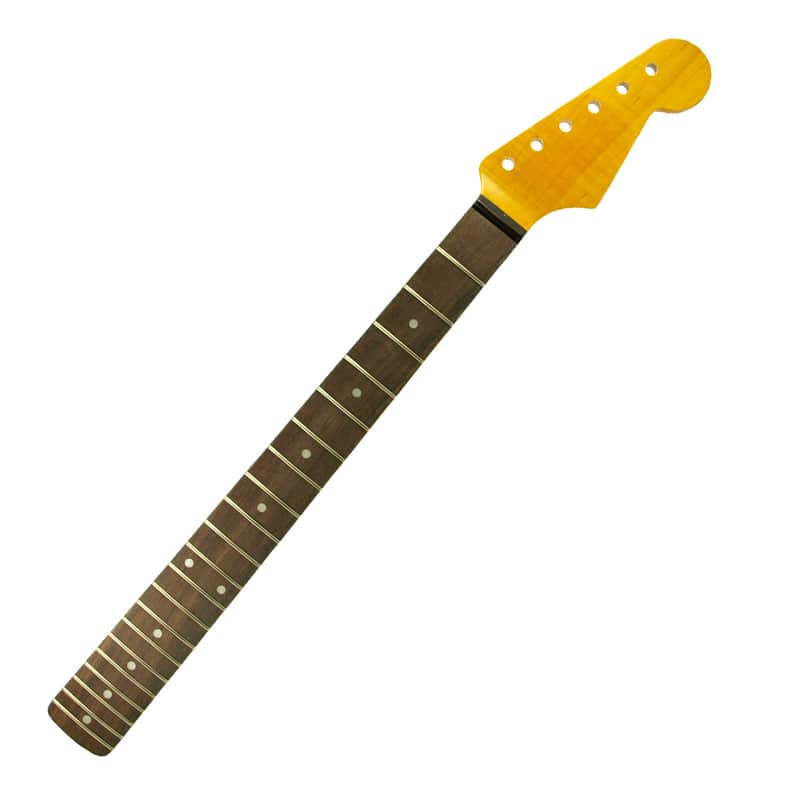 WD SNVR Licensed By Fender Replacement 21 Fret Vintage Neck For Stratocaster Modern C image 1