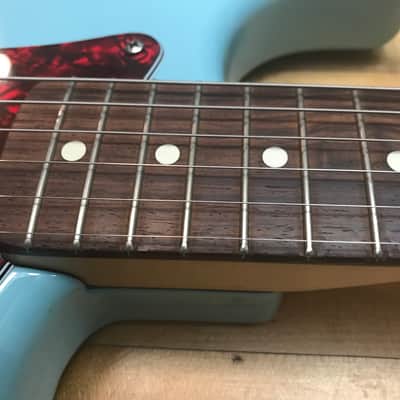 Fender Partscaster Strat Sonic Blue w Red Tortoiseshell image 18