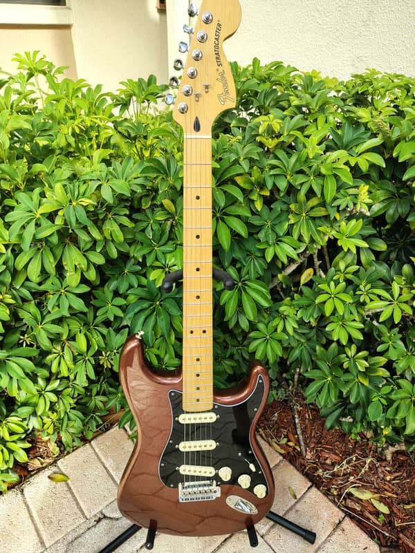 Fender Deluxe Roadhouse Strat Stratocaster Classic Copper *UNPLAYED* 2016