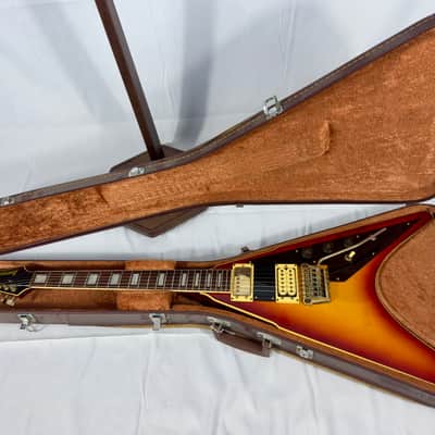 Ibanez X Series Rocket Roll II RR-550 W/ OHSC MIJ Japan 1983 - Cherry Sunburst image 24