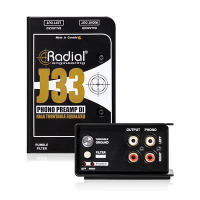 Radial J33 Turntable Pre-Amp  and Direct Box - Studio Preamp image 6