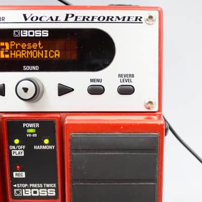 Boss VE-20 Vocal Performer Vocal Effect Pedal image 4