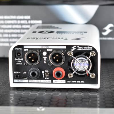 Two Notes Torpedo Captor X 16ohm Stereo Reactive Load Box / Attenuator 2020 - White image 5