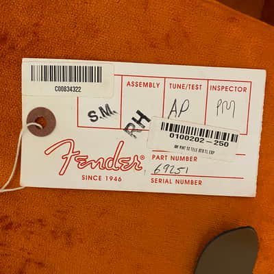 Fender American Vintage 52 Telecaster Mod with Timbuckers 2011 Tele-Gib image 8
