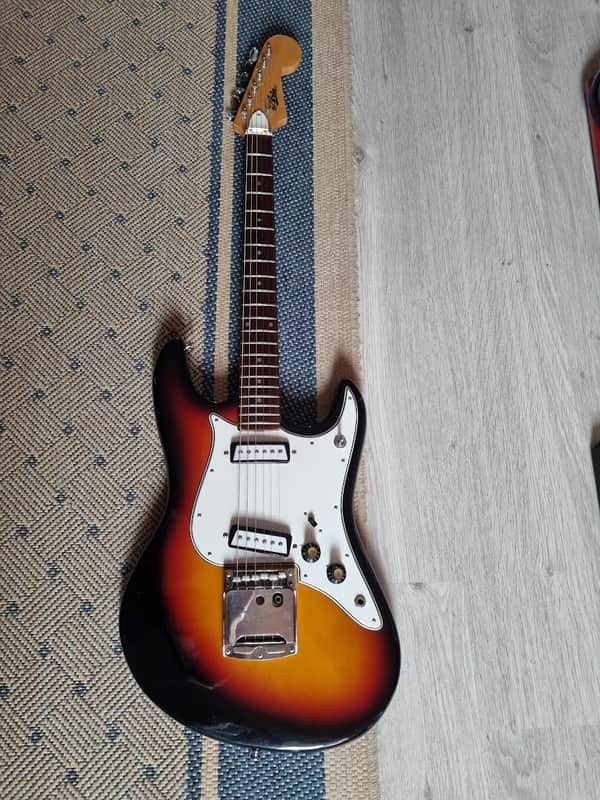 Guitare vintage : Aria 1802T Diamond année 1970 Japan - Sunburst