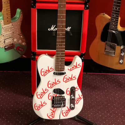 Kramer Baretta Special,  Motley Crue "Girls, Girls, Girls" Guitar White & Red image 9