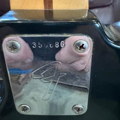Fender Jazz Bass with Maple Fretboard 1970 - 1974 - Black image 8