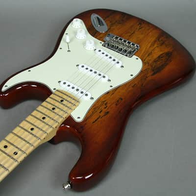 2015 Fender American Select Stratocaster Electric Guitar RARE Splated Maple OHSC image 12
