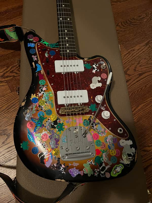J Mascis Custom Sticker Jazzmaster Replica (Partsmaster) image 1