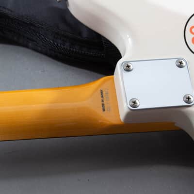 2007 Fender Japan JM66 Jazzmaster USB ’62 Reissue – Rare Blonde Ash + Anodized Pickguard & Gig Bag image 10