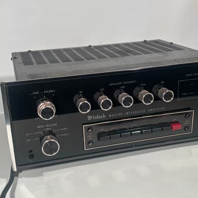 McIntosh MA6200 100-Watt Stereo Solid State Integrated Amplifier 1979 - 1991 - Black image 5
