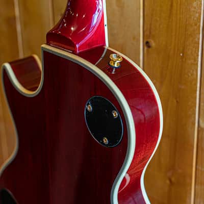 AIO Wolf WLP 750T Electric Guitar - Cherry Burst w/Gator GWE-LPS-BLK Case image 16