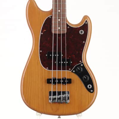 Fender Mexico Player Mustang Bass PJ Pau Ferro Fingerboard Aged Natural [MX19184959] (06/17) image 1