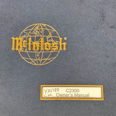 McIntosh C2300 2-Channel Stereo Vacuum Tube Pre-Ampiflier image 15