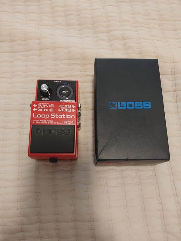 Boss RC-1 Loop Station 2014 - Present Red with box image 1