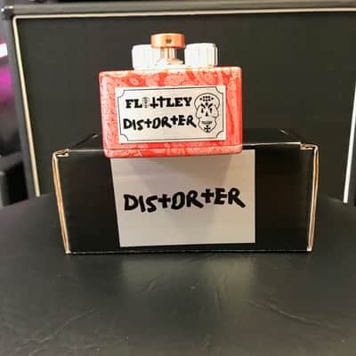Flattley Guitar pedals Special Edition Distorter/Red Halo Light Ring image 3