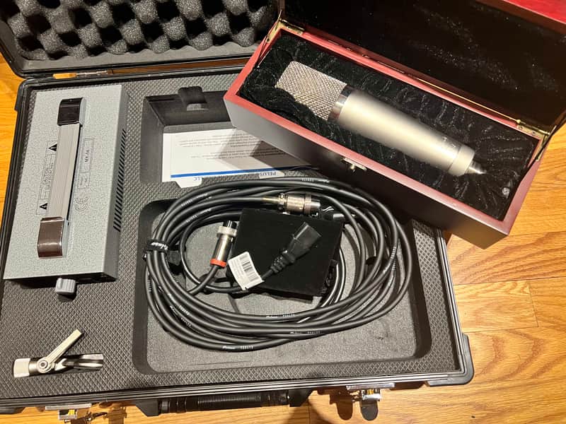 Peluso Microphones (pair) P-67's - Nickel image 1
