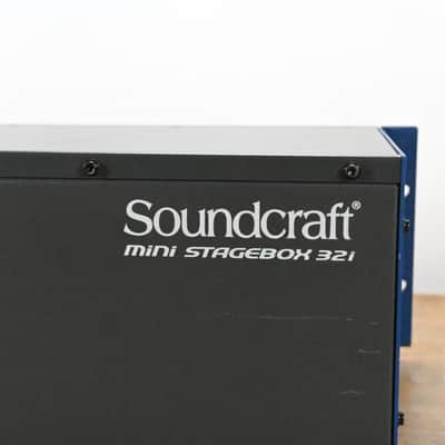Soundcraft Mini Stagebox 32i EU 32-Channel Digital Stage Box CG011NH image 7