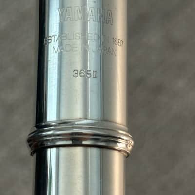 Yamaha YFL-365II Open-Hole Flute w/ Silver Head-Joint image 4