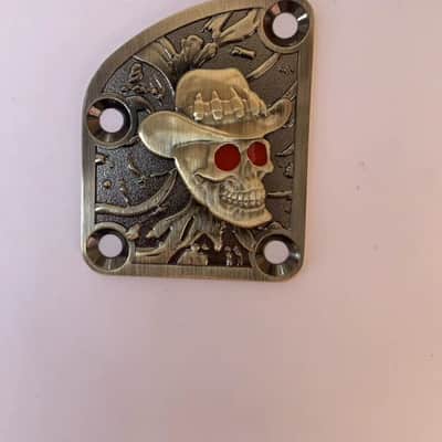 Vintage Neck Plate Luxury Art Collection - Neck Joint Plate w/ Screws image 1