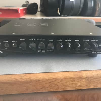 Gallien Krueger MB Fusion 800 Ultra-Light 800W Tube Preamp Bass Head w/ Foot Switch. Sale Benefits Music Education Nonprofit! image 2