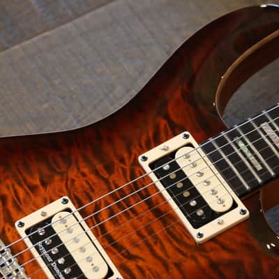 MINTY! Carvin California Carved Top CT-6 Double-Cut Electric Guitar Quilted Amber + COA OHSC image 7