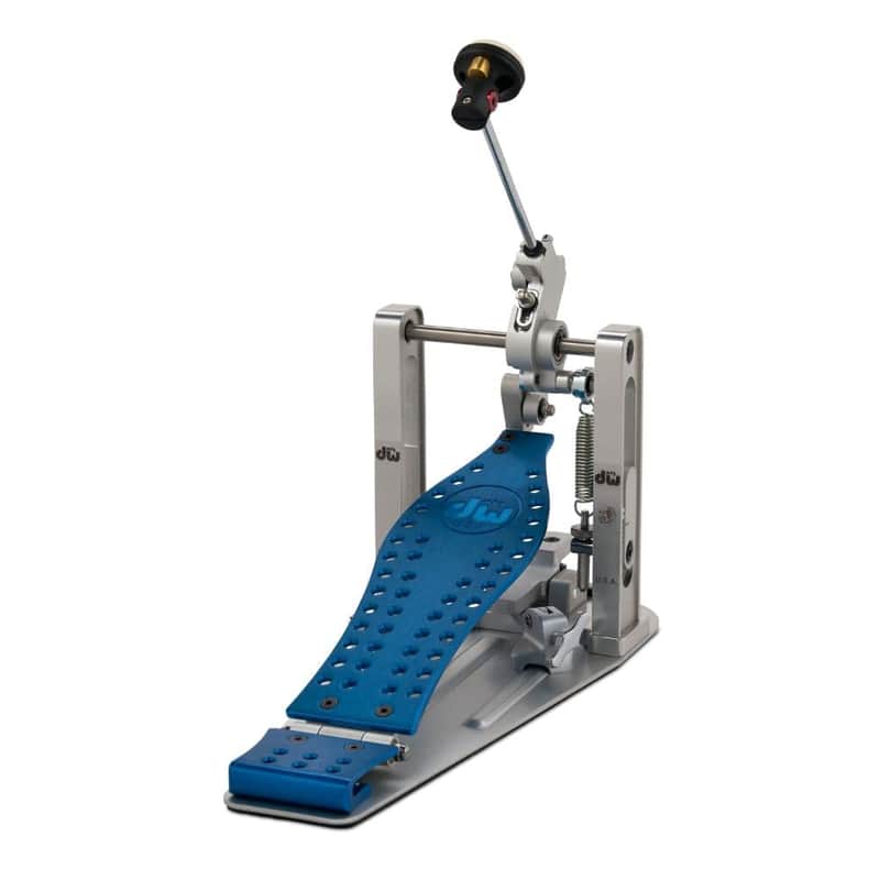 DW DWCPMDDBL MFG Series Direct Drive Single Bass Drum Pedal w/Blue Footboard image 1