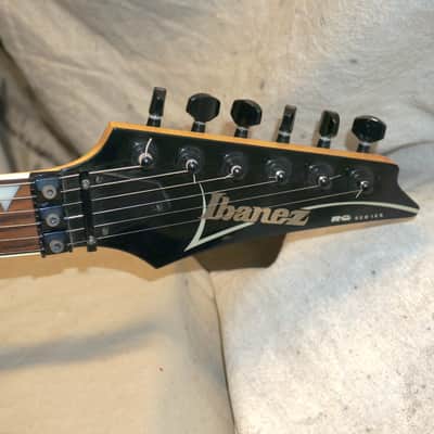 2007 Ibanez RG Series RG370DX Guitar with Gig Bag Black RG370 DX 370 image 3