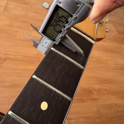 Lefty Strat Neck genuine Brazilian Rosewood image 5
