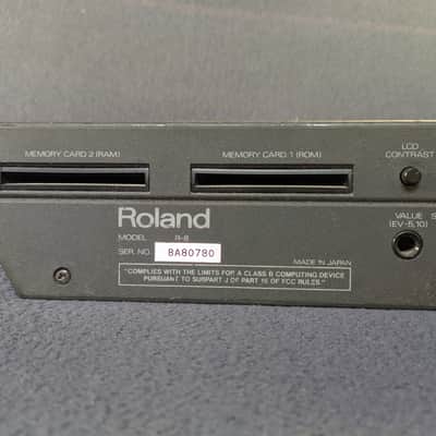 Roland R-8 Human Rhythm Composer (vintage digital drum-machine, Japan, 1989) image 23