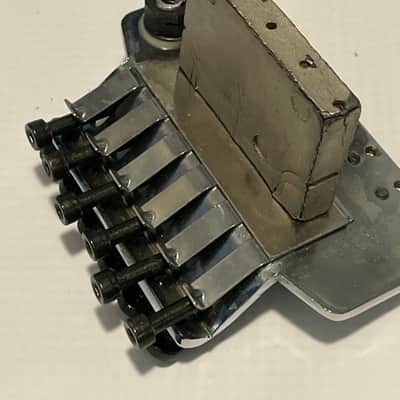 2000's Korean Ibanez RG Series ILT101 Chrome Floyd Rose Single Locking Tremolo Bridge image 11