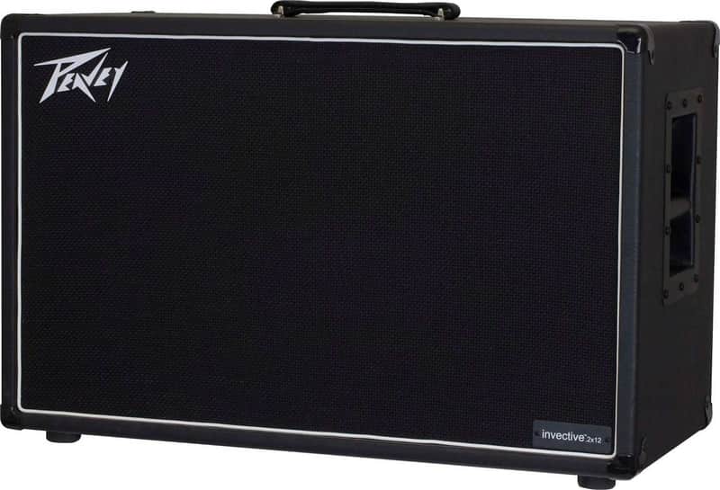 Peavey Invective 212 2x12" Electric Guitar Cabinet, Black image 1