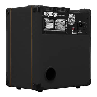 Orange Crush Bass 25 Bass Combo Amplifier (25 Watts, 1x8"), Black image 4