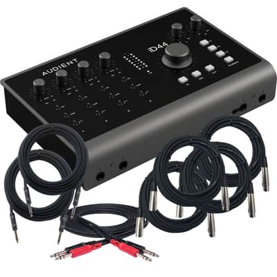 Audient iD44 MkII 20in/24out USB-C Audio Interface CABLE KIT image 1